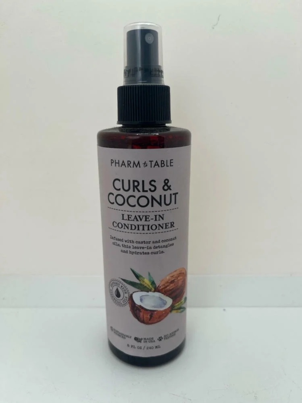 Curls & Coconut Leave-In Conditioner - Pink